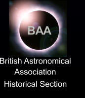 British AstronomicalAssociation Historical Section